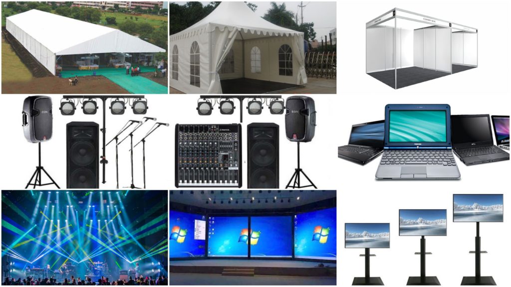Events Equipment Rental - Brand Root 360 Services